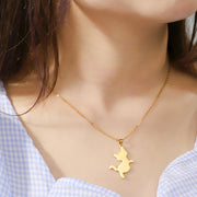 Cartoon Cute And Compact Girls Temperament Clavicle Chain